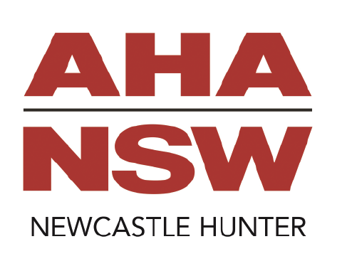 AHA Newcastle + Hunter logo