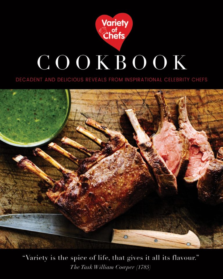 Variety of Chefs Cookbook Variety