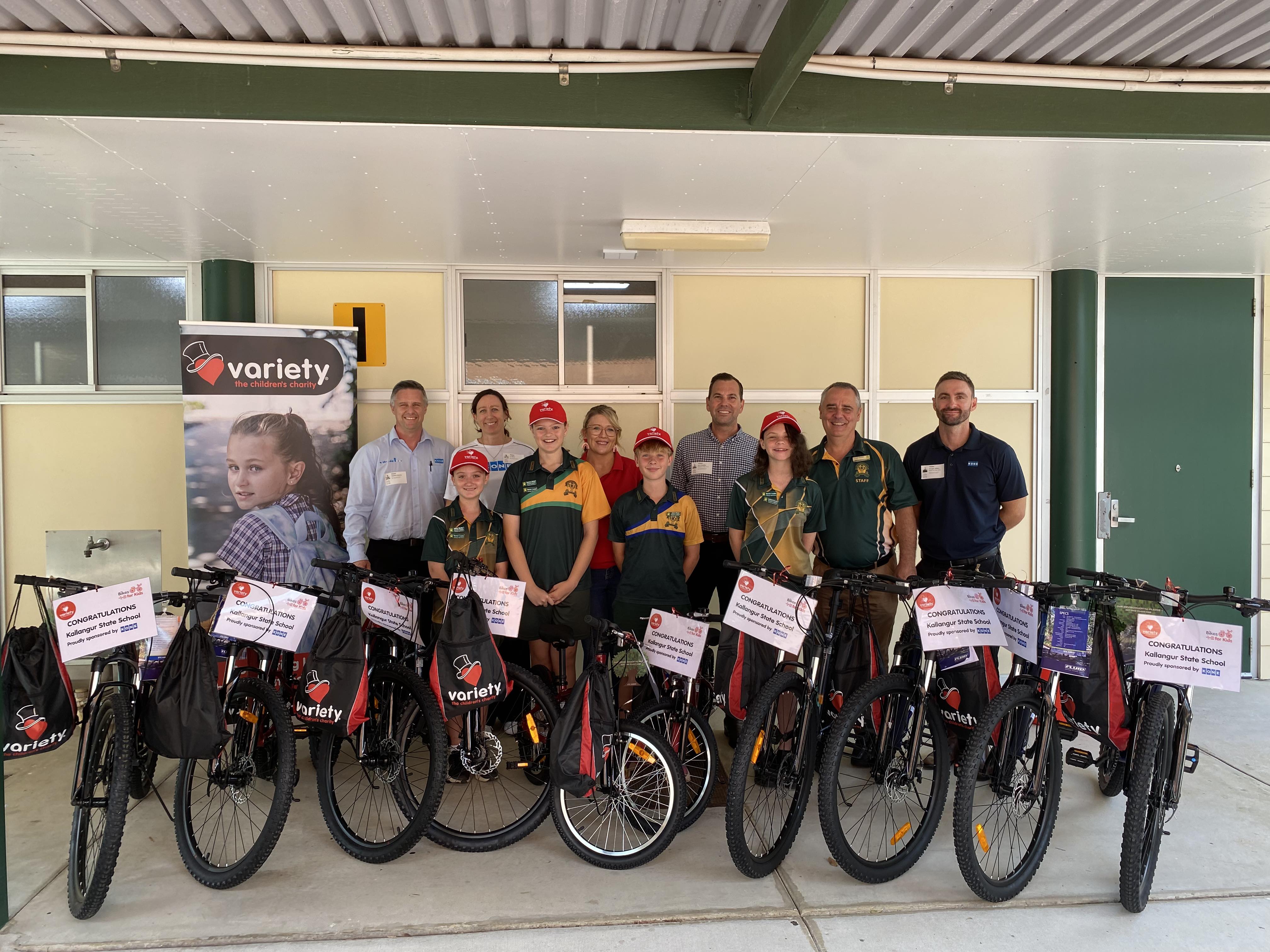 Variety Bikes for Kids Program Rolls in Christmas Joy • Variety the