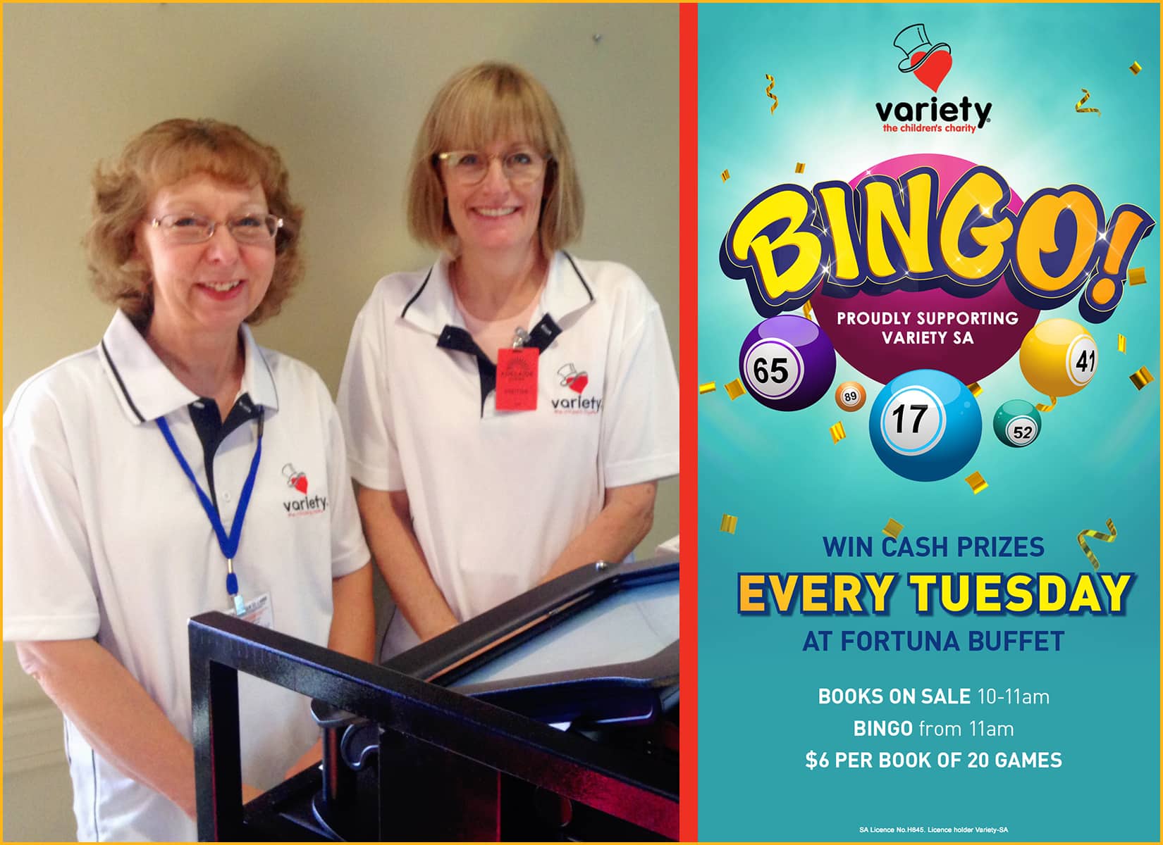 Dates extended! BINGO for Variety SA at SKYCITY Adelaide Casino continues…