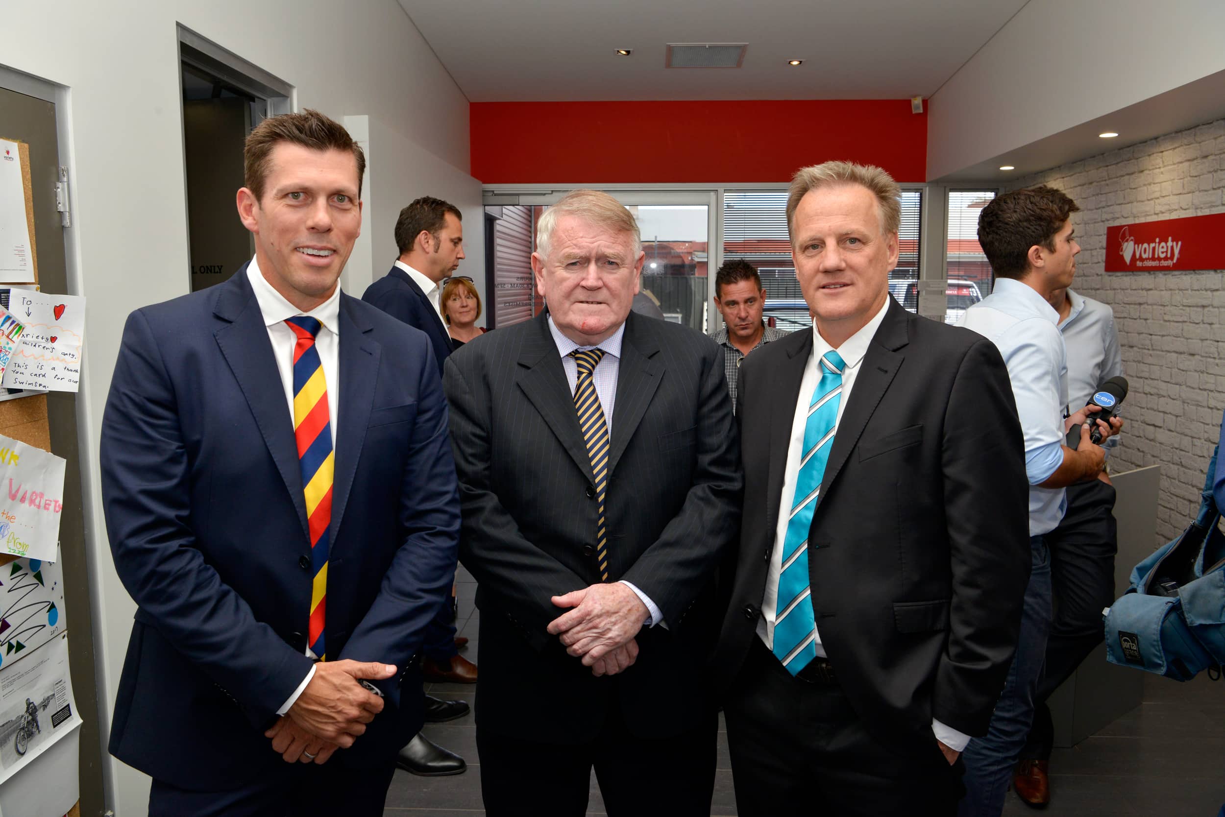 The Adelaide Football Club and Port Adelaide Football Club have joined forces to support Variety SA