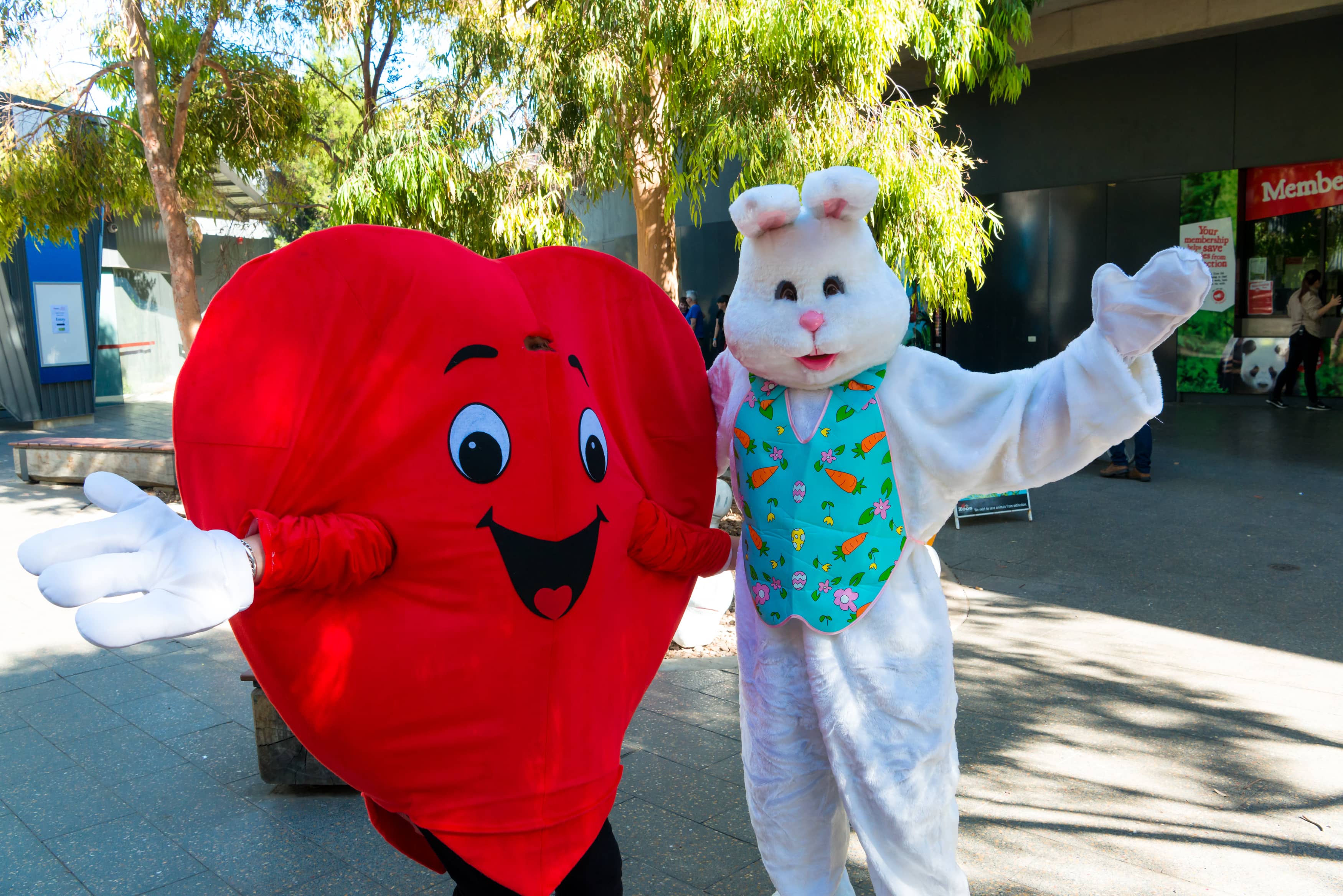 Party animals hit the Adelaide Zoo for the annual Variety Kids’ Easter Picnic run by the Ladies of Variety
