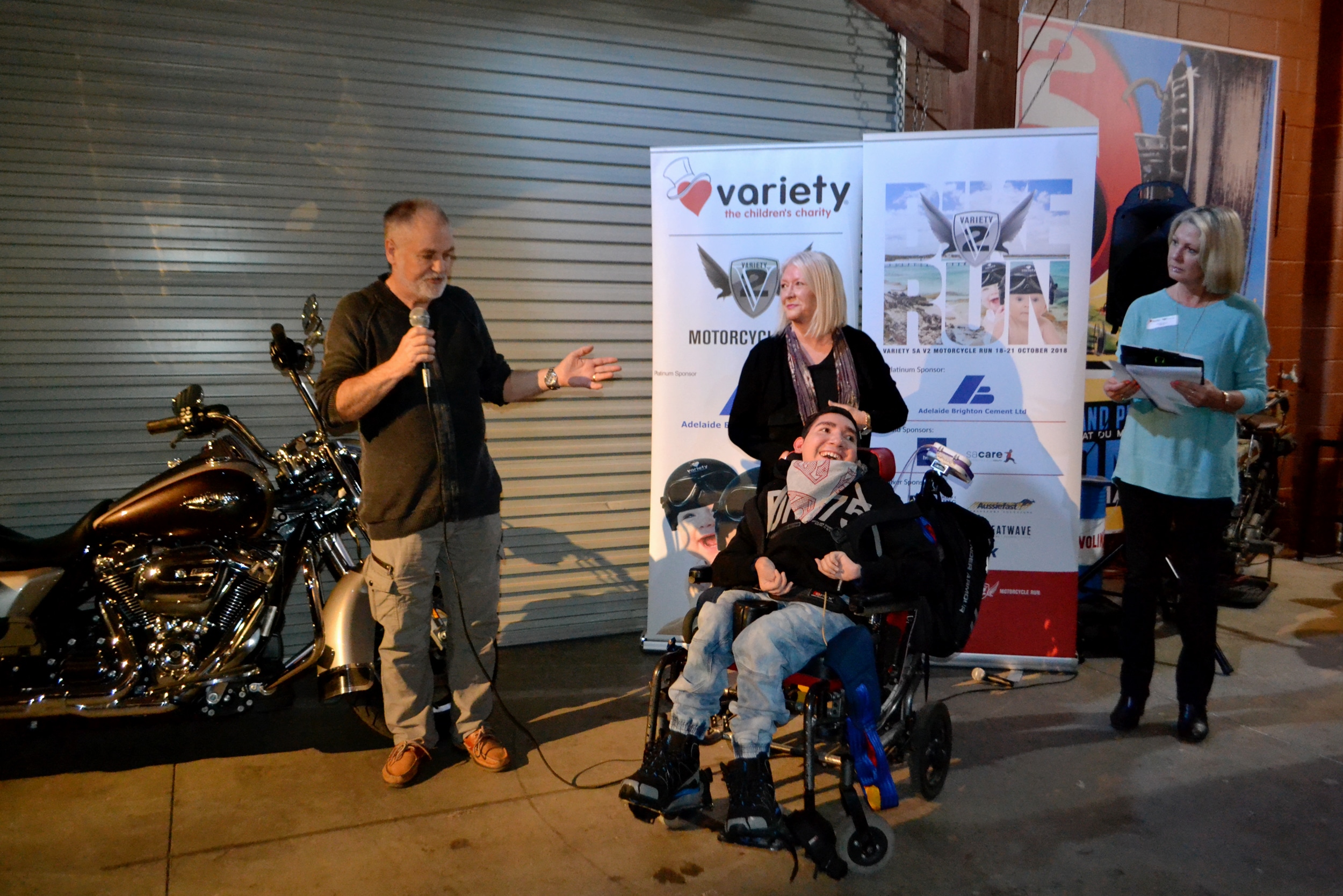 V2 Motorcycle Run Launch, 2018