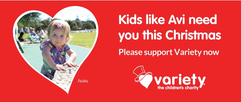 Kids like Aviana need you this Christmas