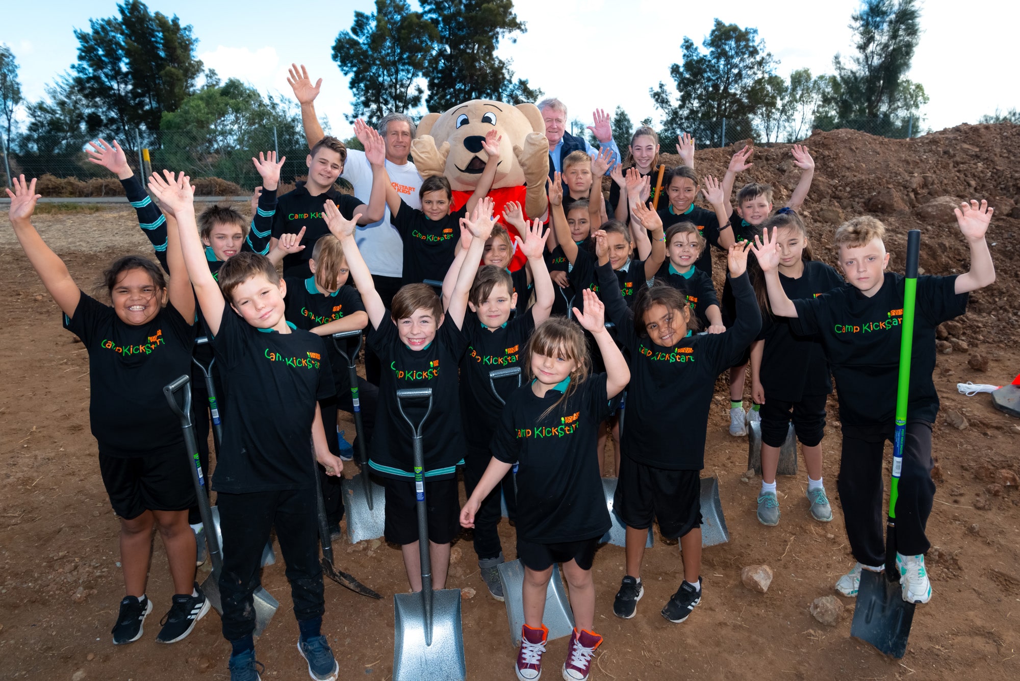 Breaking ground with Kickstart for Kids