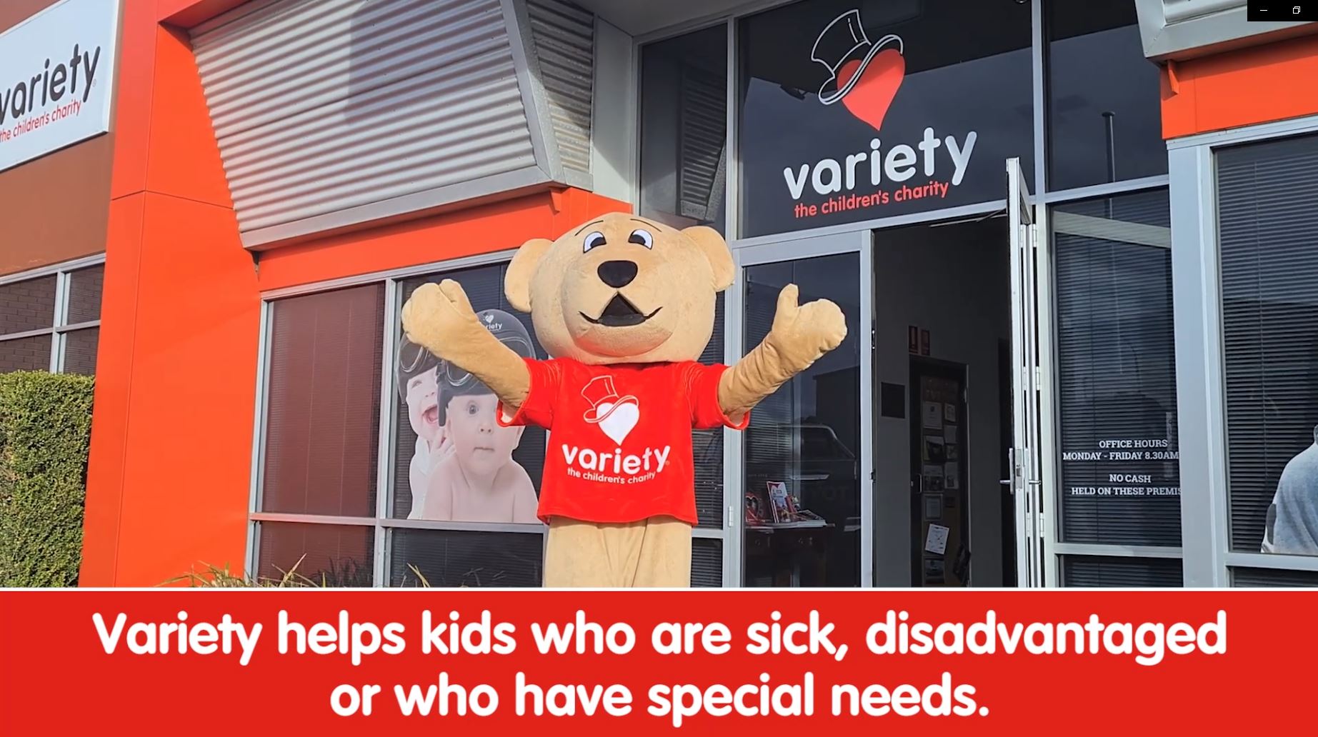 Vote for the Variety Mascot Sheridan in the Royal Adelaide Show at Home Mascot Dance Off