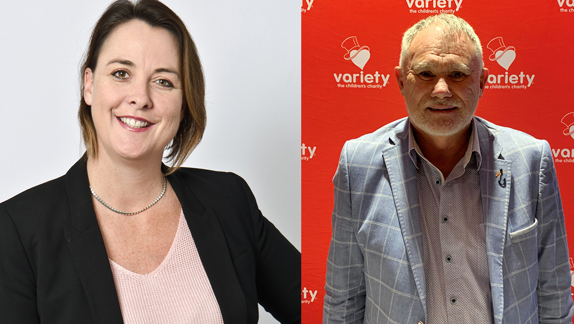 Nicole Haack the latest Variety SA Life Member as Chris Meulengraaf joins the Variety SA board