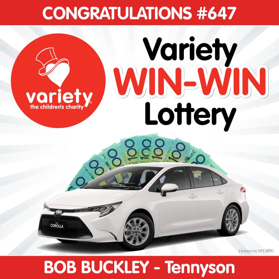 Variety WIN-WIN Lottery - Social Tile (Square) - Winner