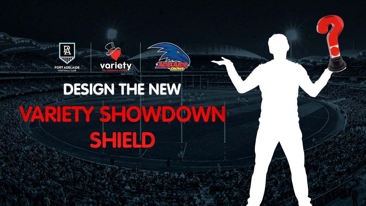 You could be the designer of the NEW Variety Showdown Shield!