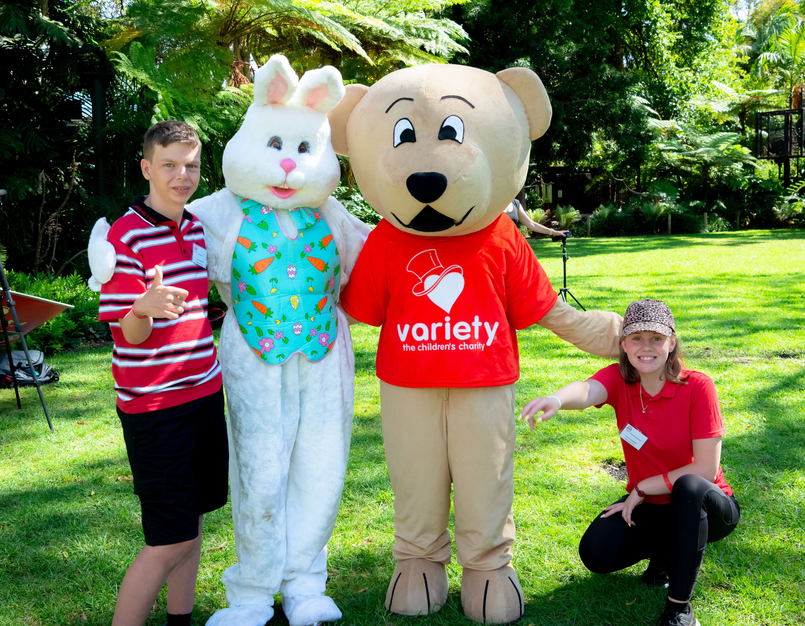 Fun at the Adelaide Zoo for the Variety Kids’ Easter Picnic