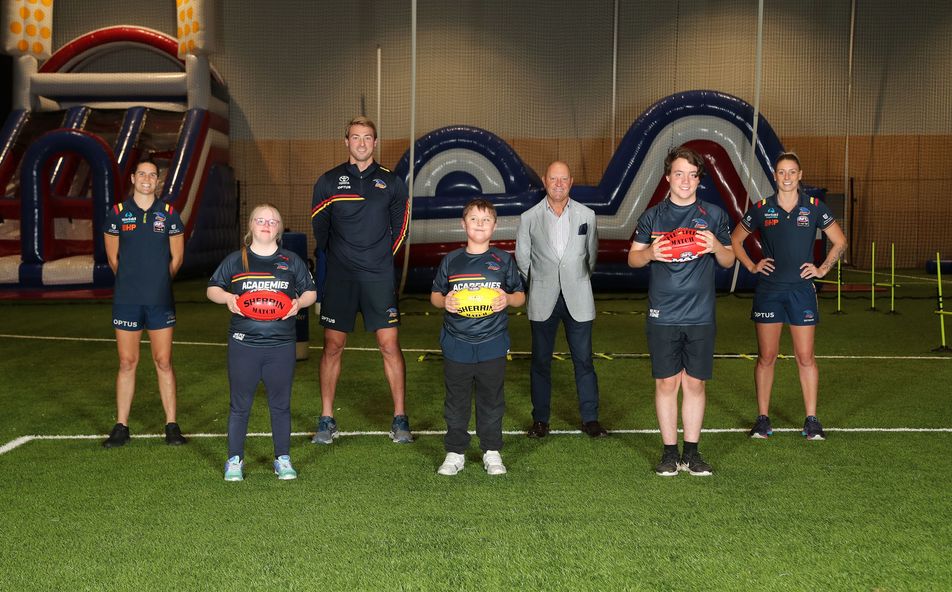 Crows and Variety SA launching new Inclusive Academy