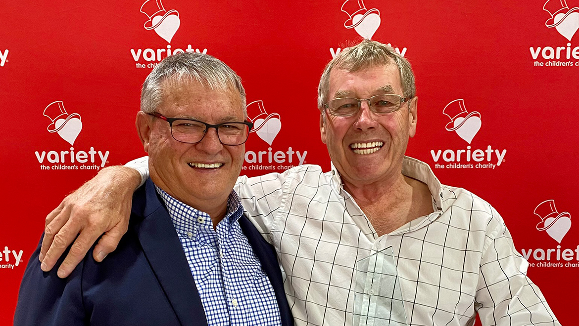 Variety Life Membership Awarded to Ron Barton