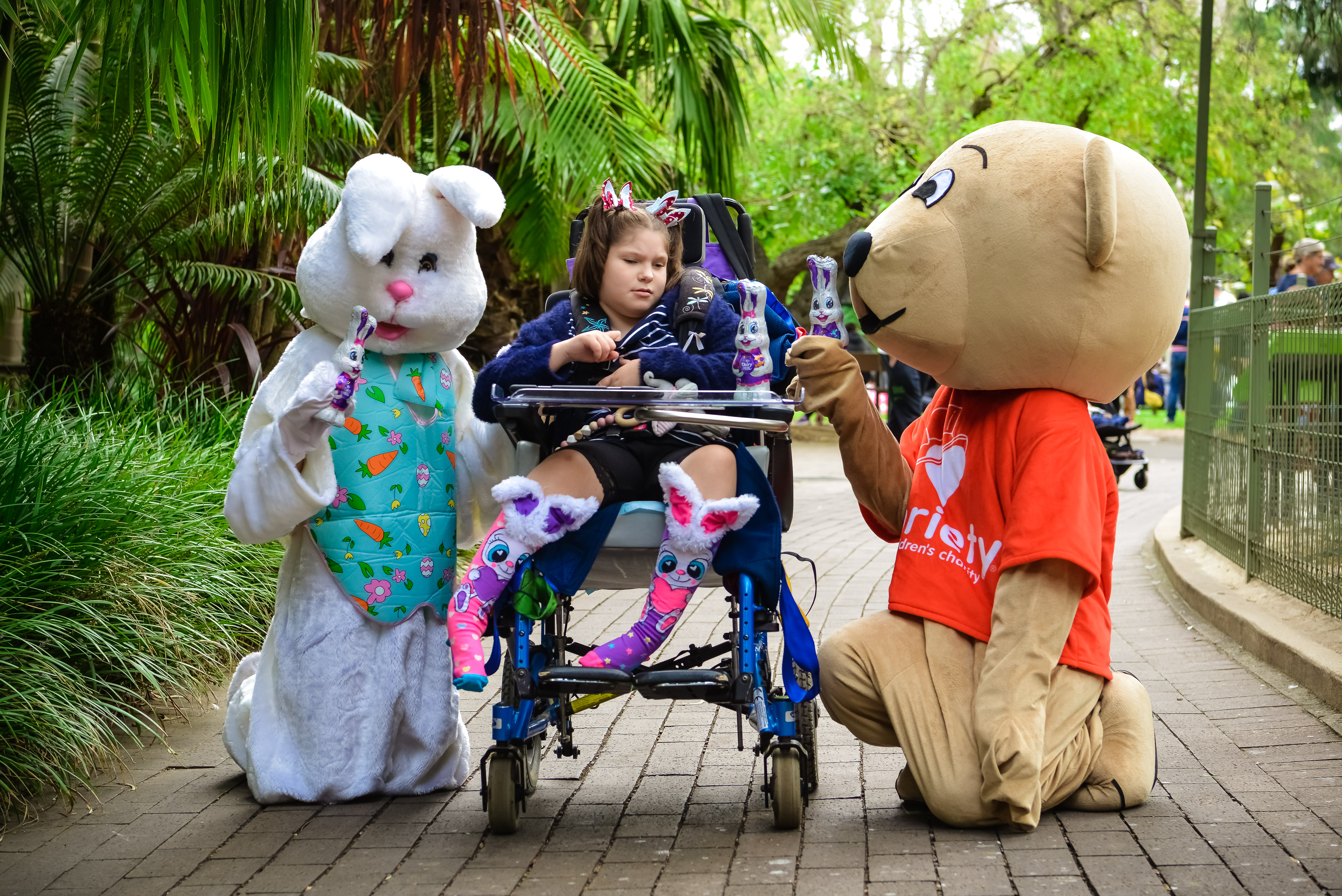 A fun filled trip to the Adelaide Zoo for the annual Variety Kids’ Easter Picnic