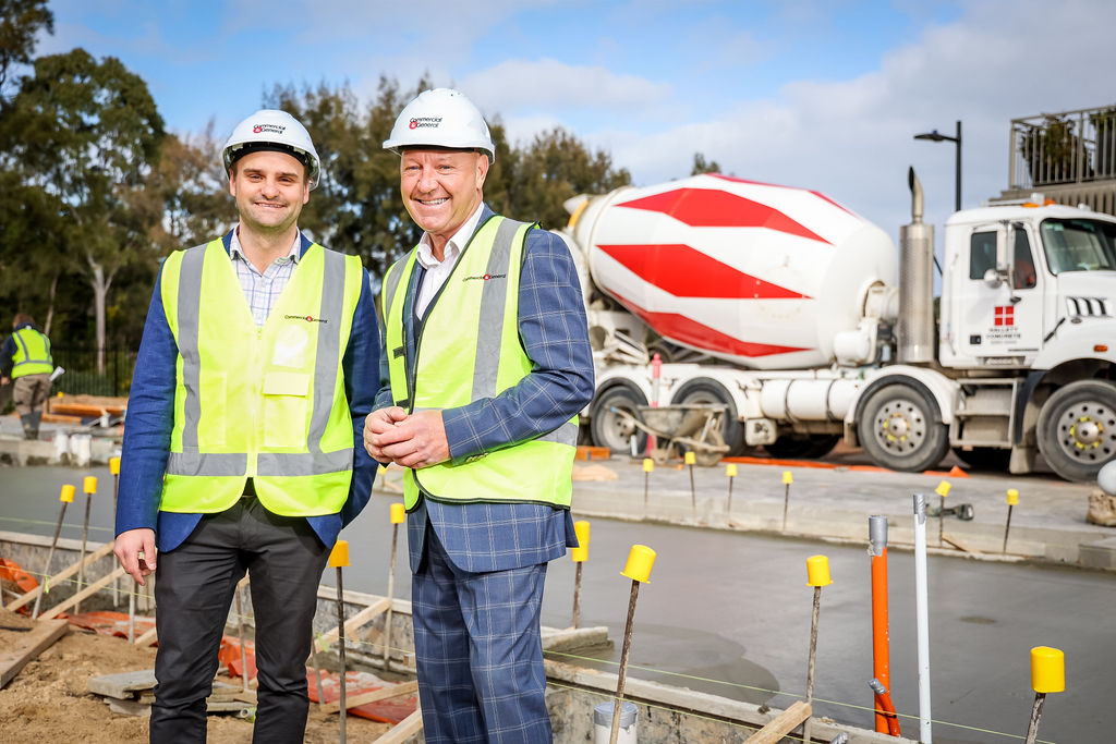 Thank you to the team at Commercial & General we were excited to see the concrete being poured on a project that will support many SA kids in need!