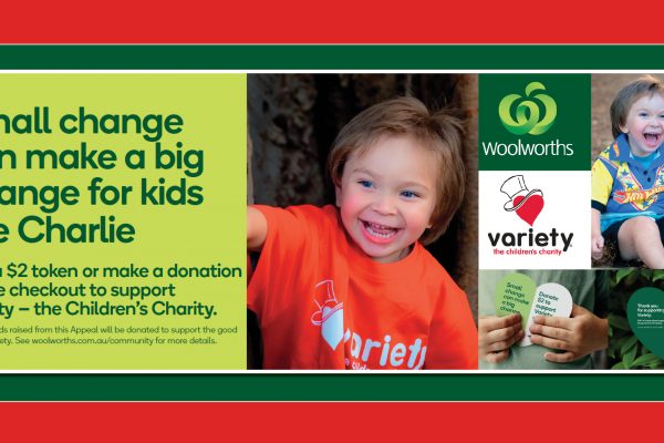 This month Woolworths will be fundraising for Variety across South Australia! 