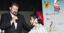 Senator Derryn Hinch Presents Donated Bikes to 200 Disadvantaged Children