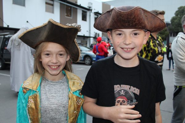 Kids in Pirate Costumes